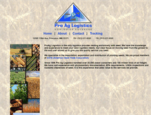 Tablet Screenshot of proaglogistics.com